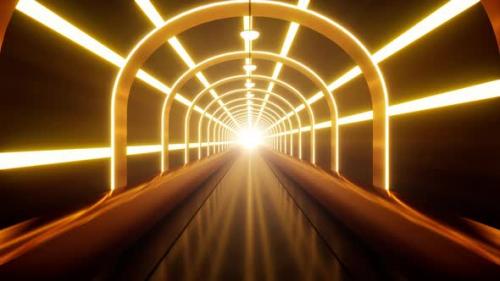 Videohive - Flickering Lights Underpassage - 47523878 - 47523878