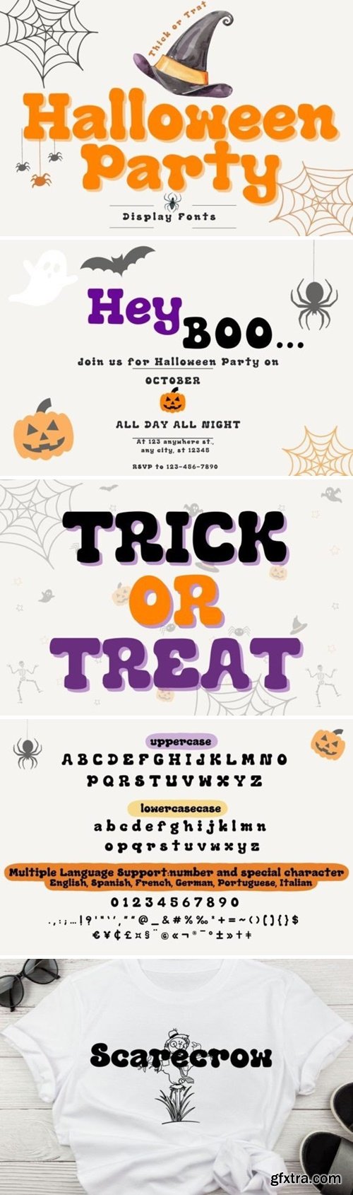 Halloween Party Font