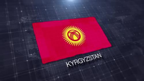 Videohive - Kyrgyzstan Flag Displaying - 47538607 - 47538607