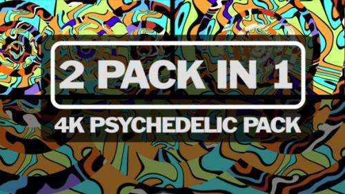 Videohive - 4k Psychedelic Pack - 47480031 - 47480031