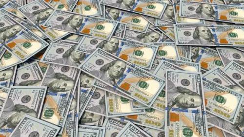 Videohive - Pile Of 100 Dollar Bills - 47480086 - 47480086