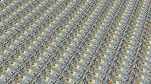 Videohive - Printing Money Dollar Bills - 47480162 - 47480162