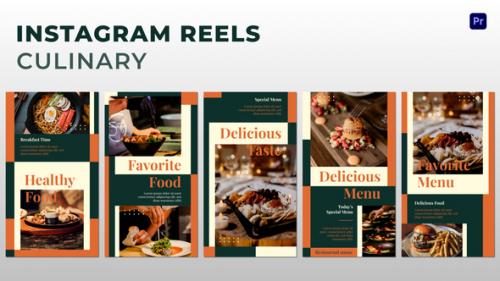 Videohive - Culinary Instagram Reels Premiere Pro - 47449561 - 47449561