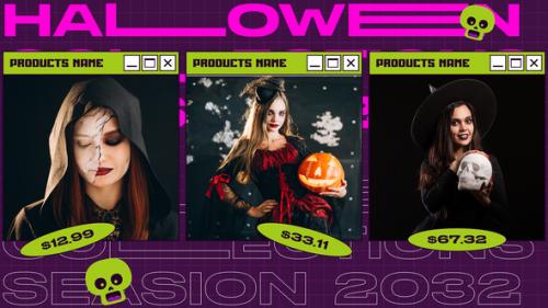 Videohive - Halloween Sale Slider Promo MOGRT - 47470725 - 47470725