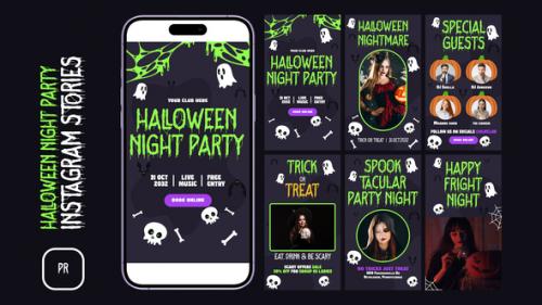 Videohive - Halloween Night Party Instagram Stories MOGRT - 47472541 - 47472541