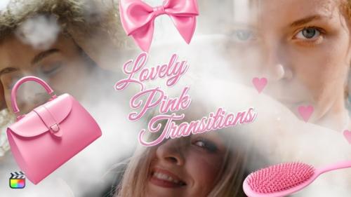 Videohive - Lovely Pink Transitions - 47491682 - 47491682