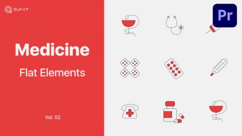 Videohive - Medicine Icons for Premiere Pro Vol. 02 - 47502465 - 47502465