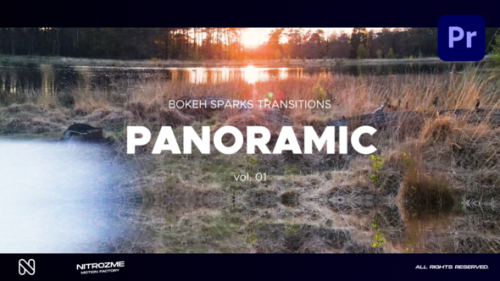 Videohive - Bokeh Panoramic Transitions Vol. 01 for Premiere Pro - 47515533 - 47515533