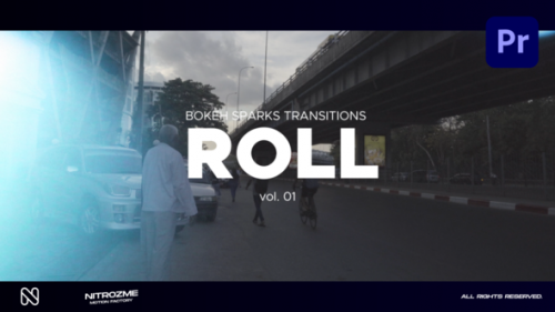 Videohive - Bokeh Roll Transitions Vol. 01 for Premiere Pro - 47515580 - 47515580