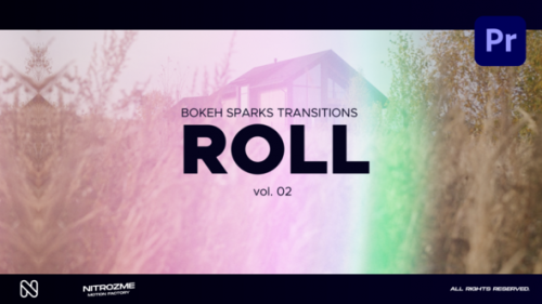 Videohive - Bokeh Roll Transitions Vol. 02 for Premiere Pro - 47515587 - 47515587