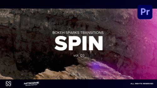 Videohive - Bokeh Spin Transitions Vol. 03 for Premiere Pro - 47515623 - 47515623