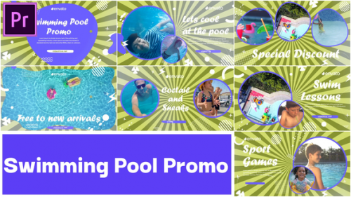 Videohive - Swimming Pool Promotion | MOGRT - 47516698 - 47516698