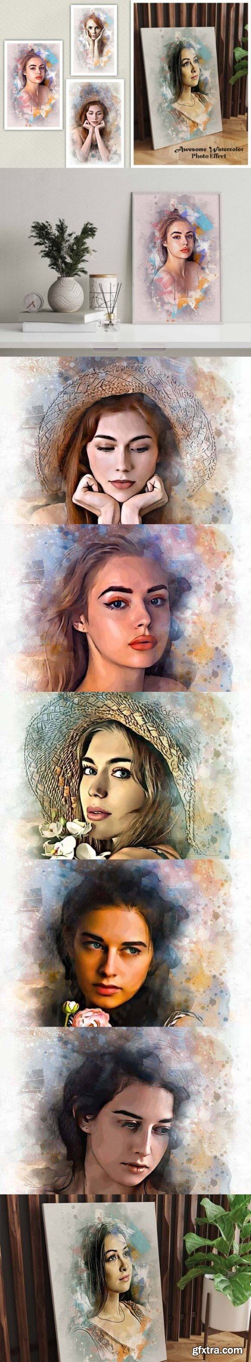 Awesome Watercolor Photo Effect