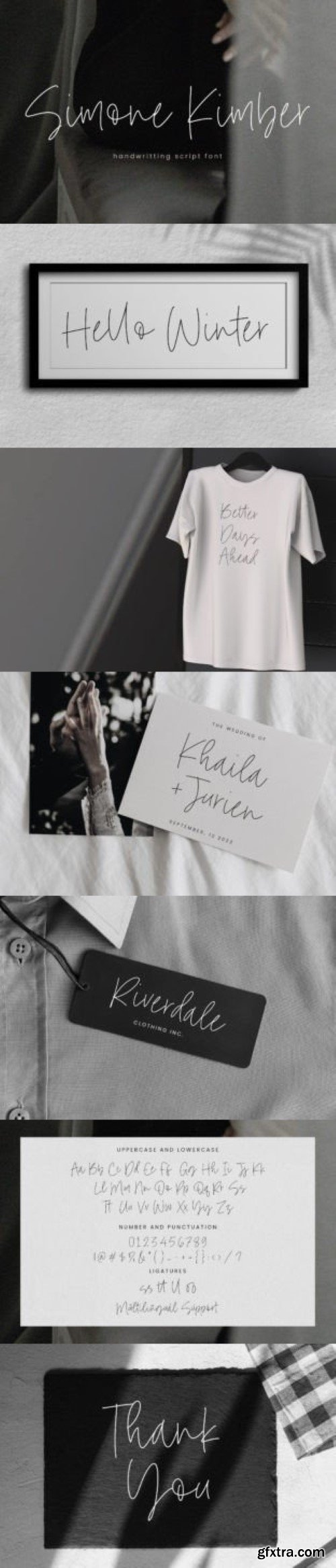 Simone Kimber Handwritten Font