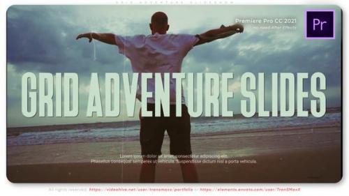 Videohive - Grid Adventure Slideshow - 47519915 - 47519915