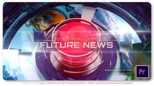 Videohive - Future News - Techno Teaser - 47534807 - 47534807