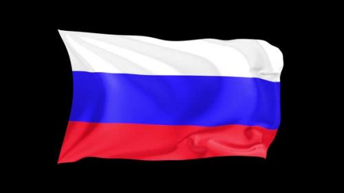 Videohive - Looping Waving Flag Russia - 47242733 - 47242733