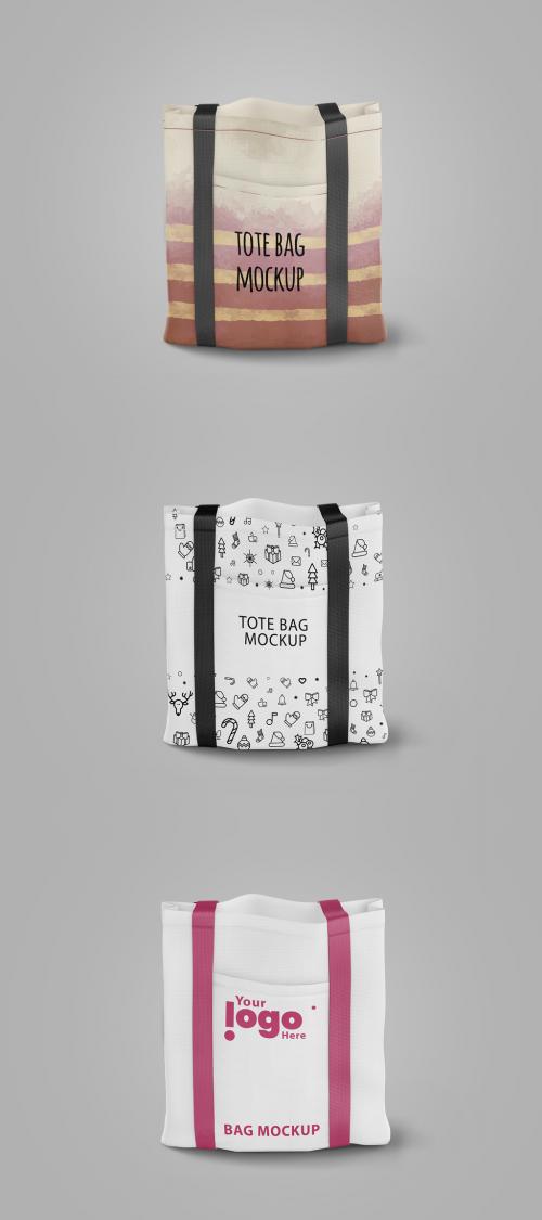 Tote Bag with Pocket Mockup 634106947