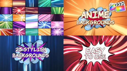 Videohive - Anime Backgrounds | FCPX - 47457219 - 47457219