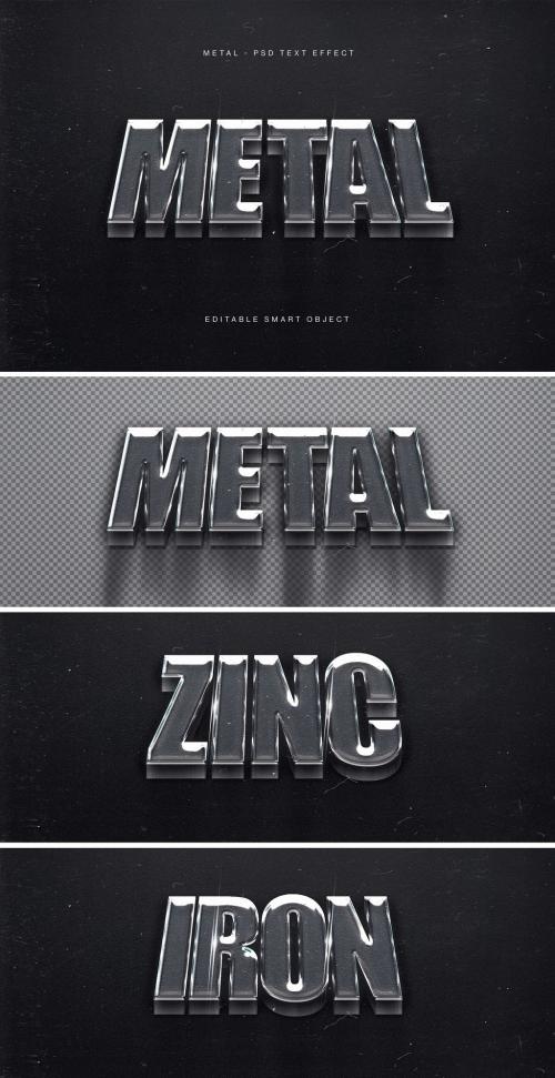 Metal Text Effect 633948195