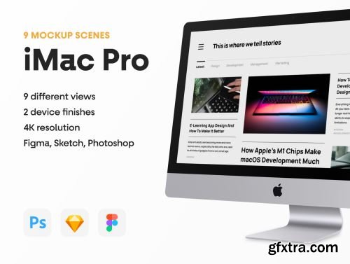 Top 9 iMac Pro Mockups Ui8.net