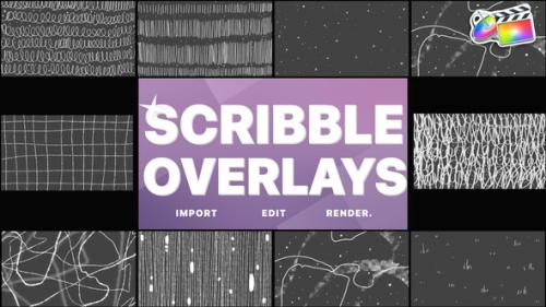 Videohive - Abstract Scribble Overlays | FCPX - 47482649 - 47482649