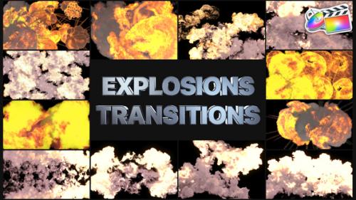 Videohive - Explosion Transitions for FCPX - 47482664 - 47482664