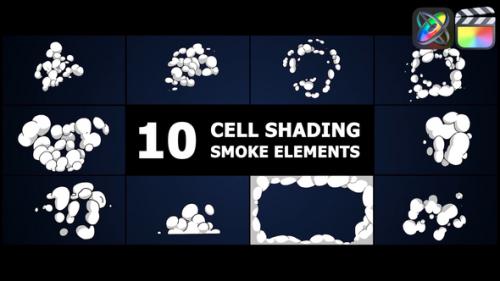 Videohive - Cell Shading Smoke | FCPX - 47482780 - 47482780