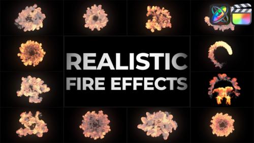 Videohive - Realistic Fire Effects for FCPX - 47495197 - 47495197