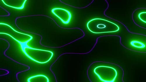 Videohive - Round Joining Animated Shapes 4K - 47507293 - 47507293