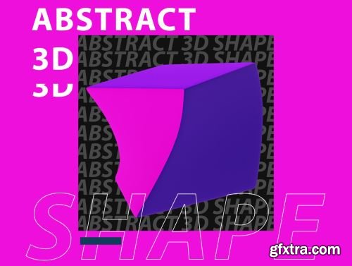 ABSTRACT 3D SHAPE Ui8.net