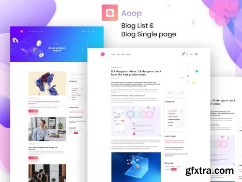 Aoop - SaaS & App Landing HTML Template Ui8.net