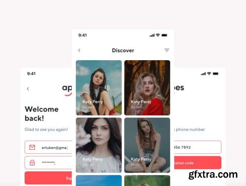 Apes Dating App UI Kit Ui8.net