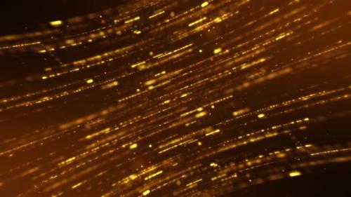 Videohive - Elegant Gold Particles Background - 47526570 - 47526570