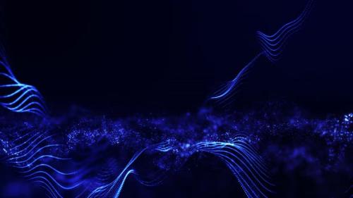 Videohive - Abstract Particles Background 4K - 47526601 - 47526601