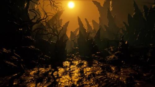 Videohive - Horror Forest Night - 47530582 - 47530582