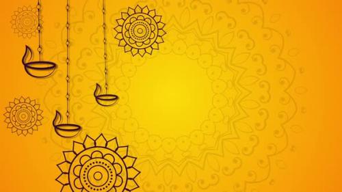Videohive - Happy Diwali Festival Greeting Background - 47530732 - 47530732