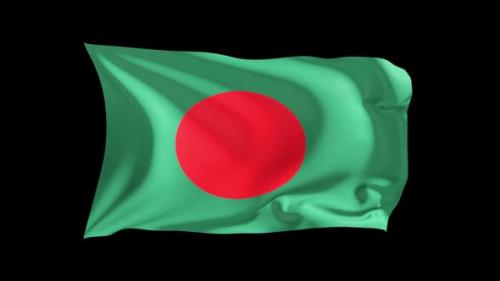 Videohive - Looping Waving Flag Bangladesh - 47242752 - 47242752