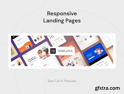 AProject - Responsive Landing Pages Ui8.net