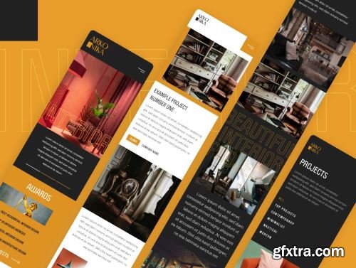 Arkonika — Interior Design Agency Portfolio Ui8.net