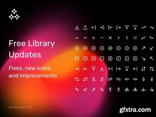 Arrows V1.0 — Pixel-Perfect Line Icons Ui8.net