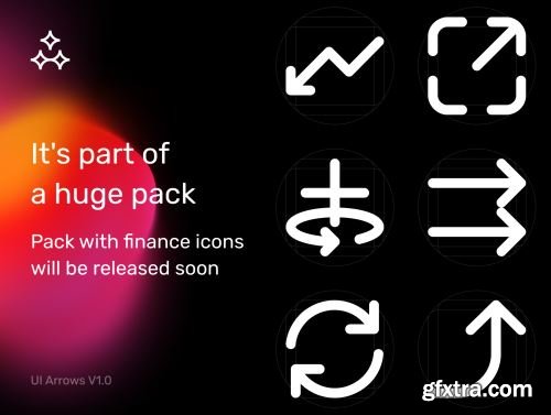 Arrows V1.0 — Pixel-Perfect Line Icons Ui8.net