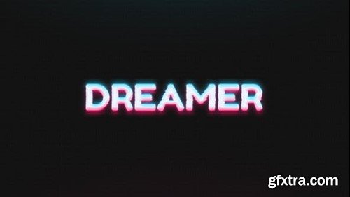 Videohive Dreamer Typography 47548071