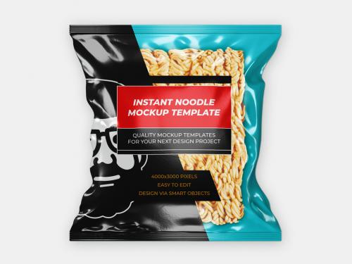 Instant Food Foil Package Mockup 573496002