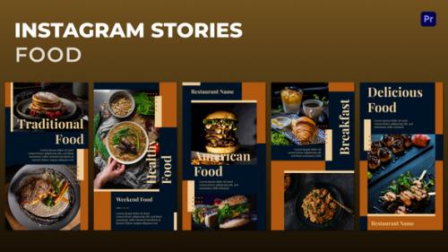 Videohive - Food Instagram Stories Premiere Pro - 47519862 - 47519862