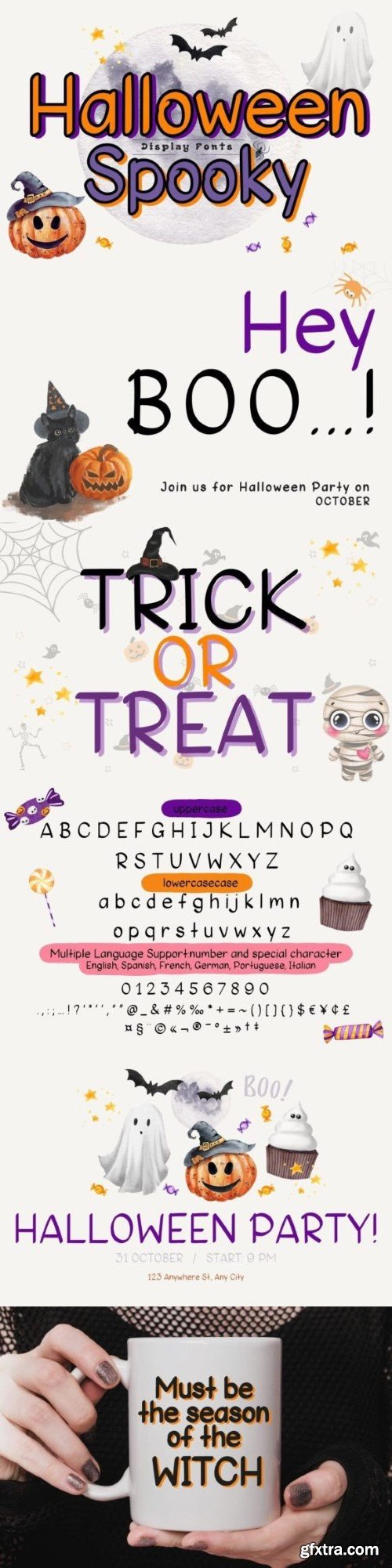 Spooky Halloween Font