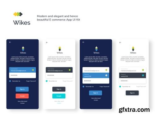 Wikes- Ecommerce App Ui Kit Ui8.net