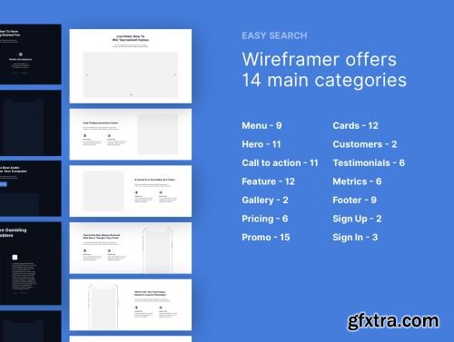 Wireframer Web Kit (for Sketch) Ui8.net