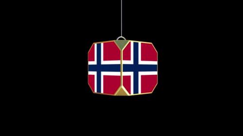 Videohive - Norway Flag Transparent Background - 47537847 - 47537847