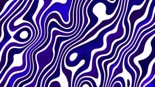 Videohive - Blue silk line twisted background - 47546817 - 47546817